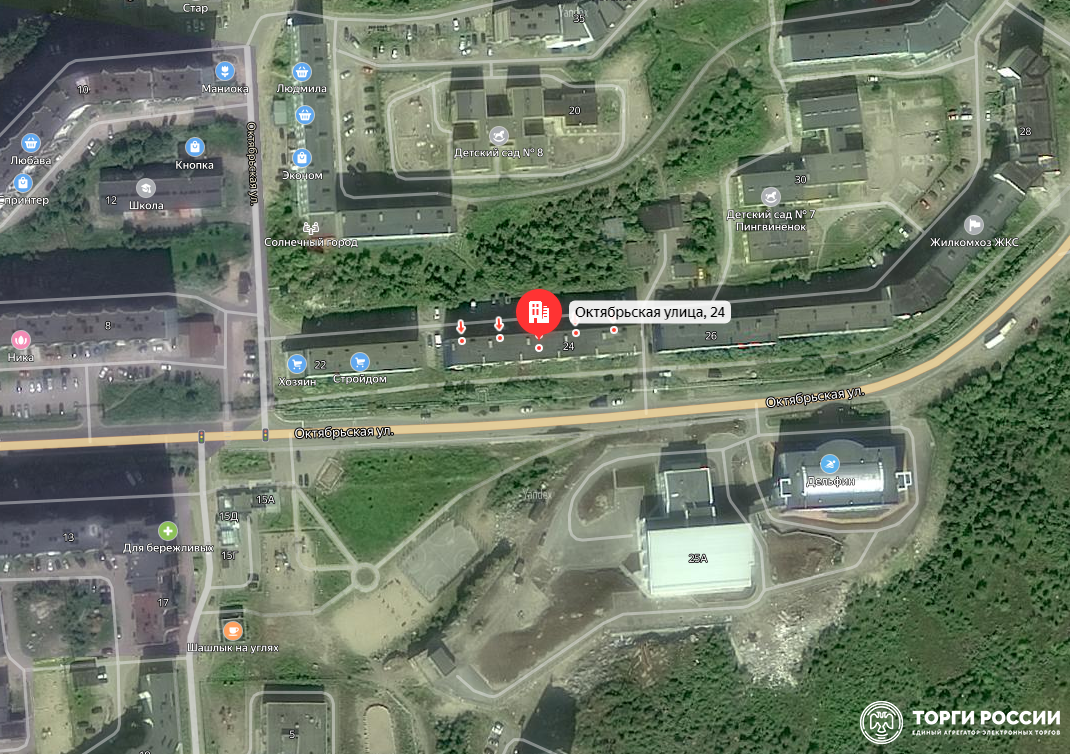Здание нежилое КНС-2 (канализационная насосная станция), площадь 155.50 кв. м, кадастровый № 51:21:0