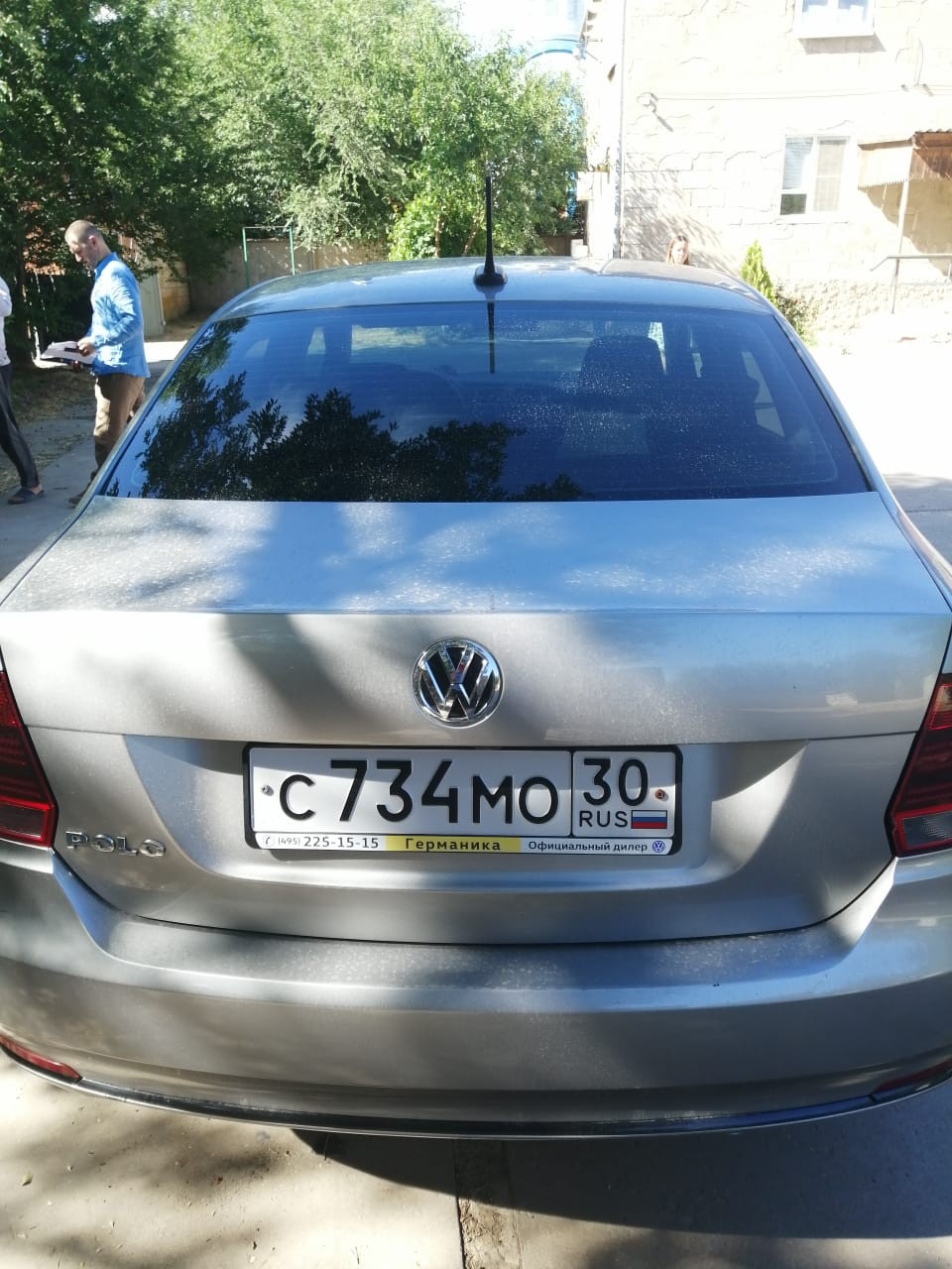 Мусаев И.В. А/м Volkswagen Polo, 2018 г.в, г/н С734МО30, VIN XW8ZZZ61ZJ047354, адрес: Астраханская о