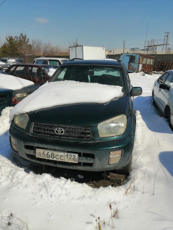 Лот№4 Автомобиль Тойота Рав4, г/в 2001, г/н А668СС122, VIN JTEHH20V700124541. Нач.цена 459300  руб. 